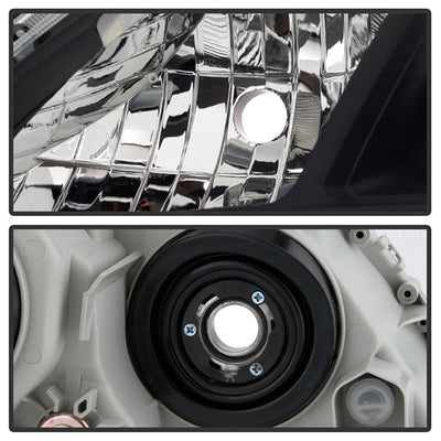 SPYDER xTune 07-09 Toyota Camry Halogen OEM Headlights - Black (HD-JH-TCAM08-AM-BK) 9943225