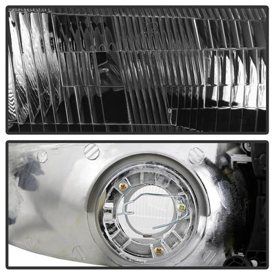 SPYDER xTune 97-99 Toyota Camry 4pc OEM Style Headlights w/Corner Lights - Black (HD-JH-TCAM97-SET-BK) 9042836