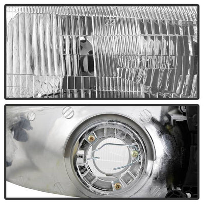 SPYDER xTune 97-99 Toyota Camry 4pc OEM Style Headlights w/Corner Lights - Chrome (HD-JH-TCAM97-SET-C) 9042843