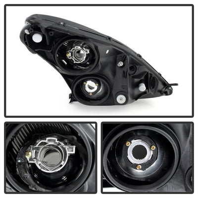 SPYDER Xtune Toyota Celica 00-05 Crystal Headlights Halogen Model Only Black HD-JH-TCE00-BK 9024054