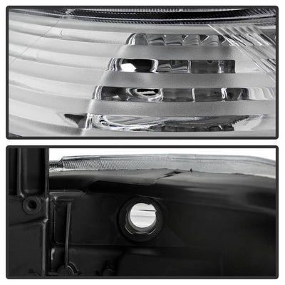 SPYDER xTune 08-10 Toyota Highlander (Excl Hybrid/Sport) OEM Style Headlights - Chrome (HD-JH-THIGH08-AM-C) 9044151