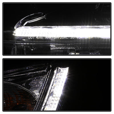 xTune Toyota Highlander 17-19 w/LED DRL Halogen Headlight - OE Black Left HD-JH-THIGH17SE-OE-BK-L 9949470
