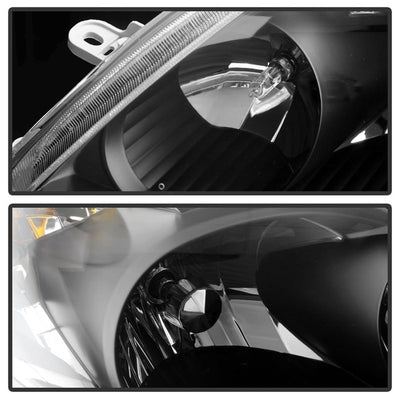 SPYDER Xtune Toyota Matrix 03-08 Crystal Headlights Black HD-JH-TM03-AM-BK 9023712
