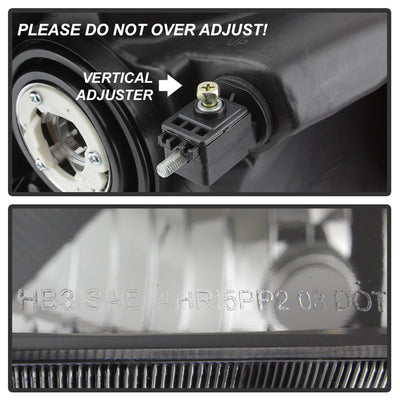 SPYDER xTune 09-13 Toyota Matrix OEM Style Headlights - Black (HD-JH-TM09-AM-BK) 9039164