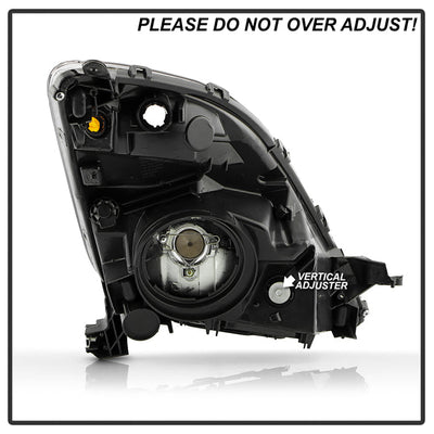 SPYDER xTune Toyota Prius Halogen Models Only 06-09 OEM Style Headlights - Black HD-JH-TPRI06-AM-BK 9035968