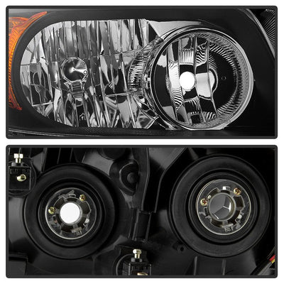 SPYDER xTune 06-08 Toyota RAV4 OEM Style Headlights - Black (HD-JH-TRAV06-AM-BK) 9042850