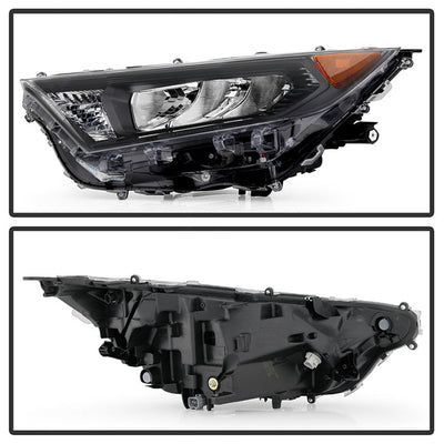 xTune Toyota RAV4 19-20 Driver Side Black Bezel LED Headlights - OE Left HD-JH-TRAV419-OE-BK-L 9949159