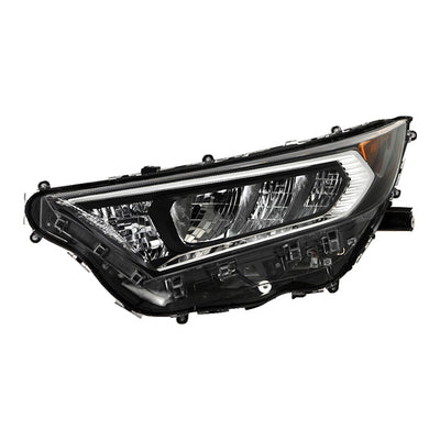 xTune Toyota RAV4 19-20 Driver Side Chrome Bezel LED Headlights- OE Left HD-JH-TRAV419-OE-L 9949135