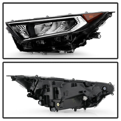 xTune Toyota RAV4 19-20 Driver Side Chrome Bezel LED Headlights- OE Left HD-JH-TRAV419-OE-L 9949135