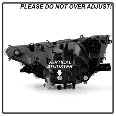 xTune Toyota RAV4 19-20 Passenger Side Chrome Bezel LED Headlights- OEM Right HD-JH-TRAV419-OE-R 9949142