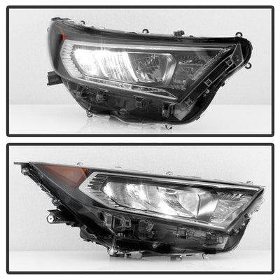 xTune Toyota RAV4 19-20 Passenger Side Chrome Bezel LED Headlights- OEM Right HD-JH-TRAV419-OE-R 9949142