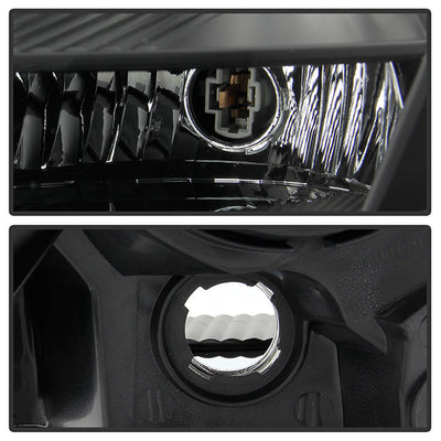 SPYDER xTune 04-05 Toyota Sienna Halogen ONLY OEM Style Headlights - Black (HD-JH-TSIE04-AM-BK) 9047565