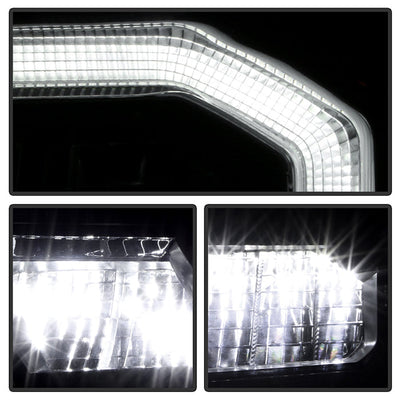SPYDER Xtune 20-22 Toyota Tacoma Full LED w/DRL Headlight - OE Black Left (HD-JH-TTA20-FLED-OE-BK-L) 9953323