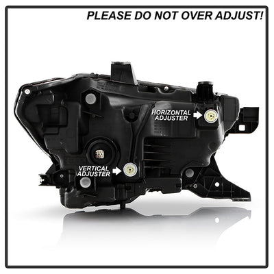 SPYDER Xtune 20-22 Toyota Tacoma Full LED w/DRL Headlight - OE Black Left (HD-JH-TTA20-FLED-OE-BK-L) 9953323