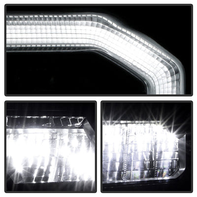 SPYDER Xtune 20-22 Toyota Tacoma Full LED w/DRL Headlight - OE Left (HD-JH-TTA20-FLED-OE-L) 9953309