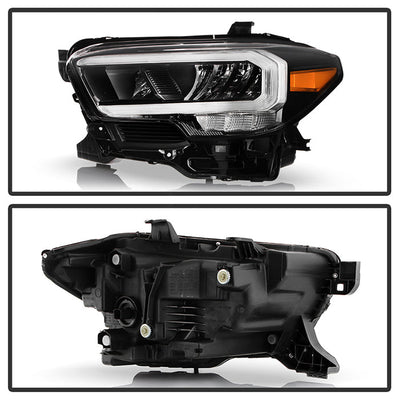 SPYDER Xtune 20-22 Toyota Tacoma Full LED w/DRL Headlight - OE Left (HD-JH-TTA20-FLED-OE-L) 9953309