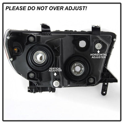 SPYDER xTune 07-13 Toyota Tundra (w/o Headlight Washer) Headlight - OEM Left (HD-JH-TTU07-OE-L) 9042263