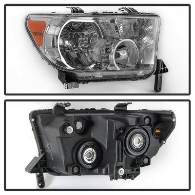 SPYDER xTune 07-13 Toyota Tundra (w/o Headlight Washer) Headlight - OEM Right (HD-JH-TTU07-OE-R) 9042270