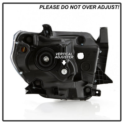 SPYDER xTune 14-17 Toyota Tundra w/o Running Lights OEM Style Halogen Headlights - Chrm (HD-JH-TTU14-AM-C) 9039690