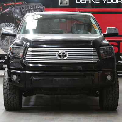 SPYDER xTune 14-21 Toyota Tundra (Excl. SR/SR5/TRD) Full LED Headlights - Black (HD-JH-TTU14-LED-BK) 9049316