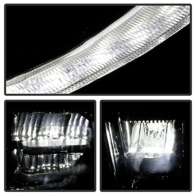 Spyder 14-17 Toyota Tundra OEM LED Headlights Black(Does Not Fit Models With DRL) 9049323