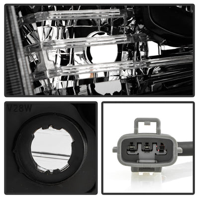 Spyder 14-17 Toyota Tundra OEM LED Headlights Black(Does Not Fit Models With DRL) 9049323