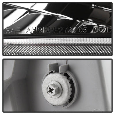 SPYDER xTune Toyota Yaris Sedan 06-12 OEM Style Headlights - Black HD-JH-TYA06-AM-BK 9036040