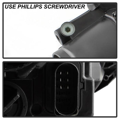 SPYDER xTune 06-09 Volkswagen Golf (Halogen Only) OEM Style Headlights - Chrome HD-JH-VJ06-C 9043451
