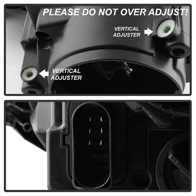 SPYDER xTune Volkswagen Golf 06-09 Passenger Side Headlight - OEM Right HD-JH-VJ06-OE-R 9039980