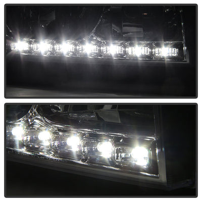 SPYDER Xtune Dodge Charger 06-10 1Pc LED Crystal Headlights Chrome HD-ON-DCH05-1PC-LED-C 5017628
