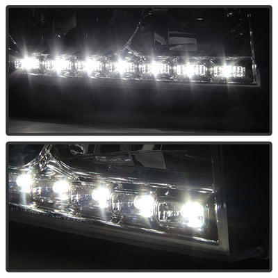 SPYDER Xtune Dodge Charger 06-10 1Pc LED Crystal Headlights Smoke HD-ON-DCH05-1PC-LED-SM 5017642