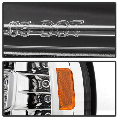 SPYDER Xtune Ford F150 97-03 Crystal Headlights w/ Clear LED Corners Chrome HD-ON-FF15097-LED-SET-C 5014191