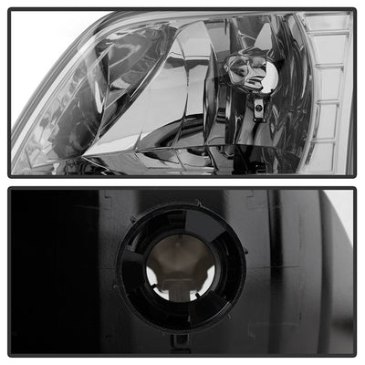 SPYDER Xtune Ford F150 97-03 Crystal Headlights w/ Clear LED Corners Smoke HD-ON-FF15097-LED-SET-SM 5014801