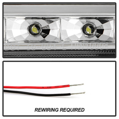 SPYDER Xtune Toyota Tacoma 01-04 1 Piece w/ Chrome Trim Corner Crystal Headlights HD-ON-TT01-1PC-LED-CC-C 5056368