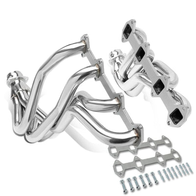 66-76 Ford F-100 F-150 F-250 V8 352-390 FE 4WD Long Tube Headers Stainless Steel