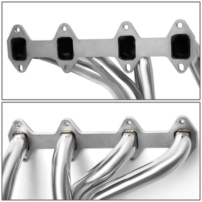 66-76 Ford F-100 F-150 F-250 V8 352-390 FE 4WD Long Tube Headers Stainless Steel
