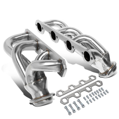87-95 Ford Bronco F-150 F-250 5.0L V8 Long Tube Headers Stainless Steel