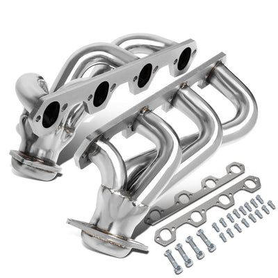 87-95 Ford Bronco F-150 F-250 5.0L V8 Long Tube Headers Stainless Steel