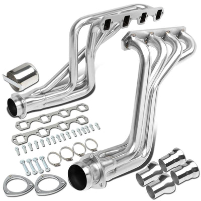 80-96 Ford F-150 F-250 F-350 Bronco Long Tube Header Stainless Steel