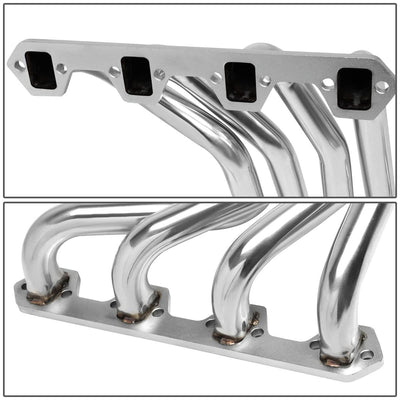 80-96 Ford F-150 F-250 F-350 Bronco Long Tube Header Stainless Steel