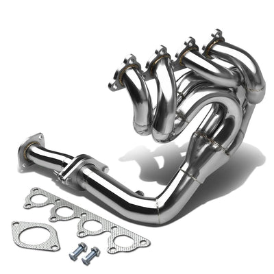 88-00 Honda Civic/Del Sol/CRX Drag Header +20HP Stainless Steel
