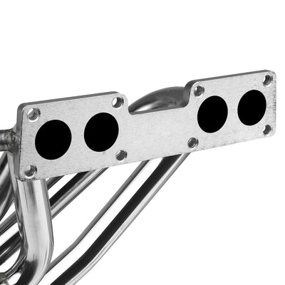 89-94 Nissan 240SX S13 Silvia Header with Downpipe Stainless Steel
