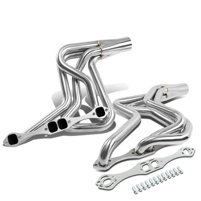 65-87 Chevrolet SBC V8 Long Tube Headers Stainless Steel