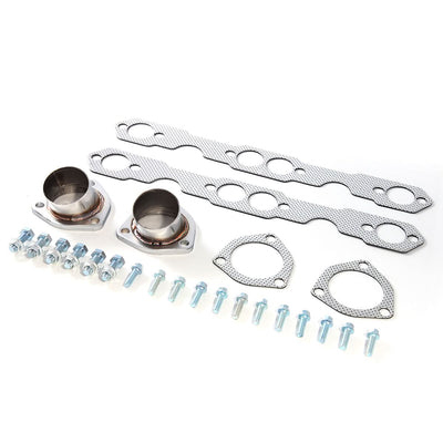 1955-1957 Chevrolet SBC 265/283 Block Hugger Tri-5 Headers - Stainless Steel
