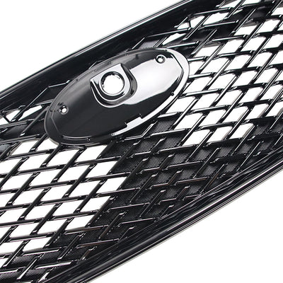 2017-2019 Subaru Impreza Sport Front Bumper Grille Gloss Black ABS