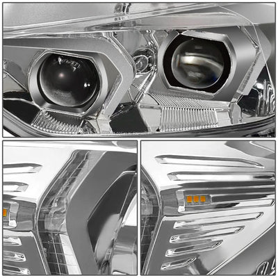 2012-2015 BMW 3-Series 3D LED Swoosh Projector Switchback Headlights