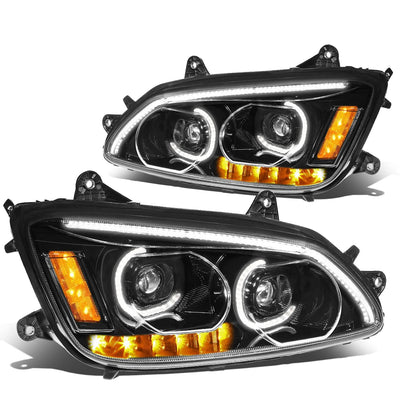 08-19 Kenworth T170/T270/T300/T370/T660/T700 LED Projector Headlights