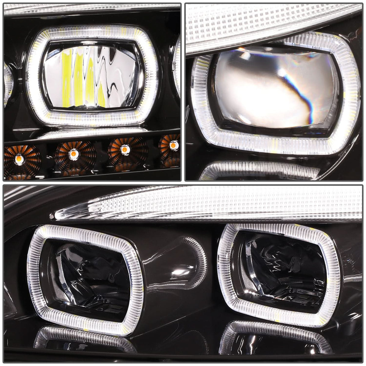 05-20 Peterbilt Multi-Model LED Headlights - Black