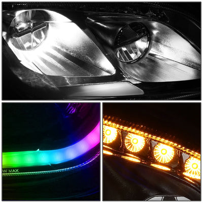 13-20 Peterbilt 579 / 11-18 Peterbilt 587 Full LED RGB DRL Headlights
