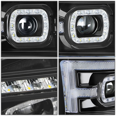 2011-2016 Ford F-250/F-350/F-450/F-550 Sequential LED Projector Headlights